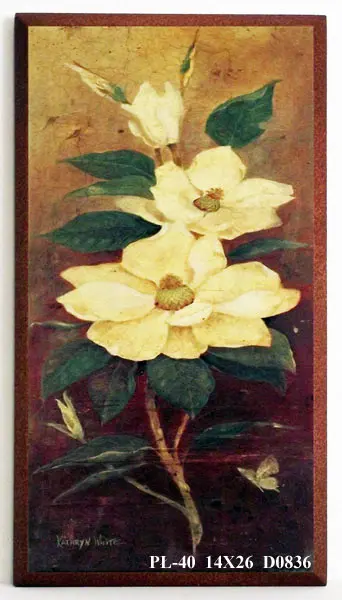 Obraz Magnolia, kwiaty 14x26 cm