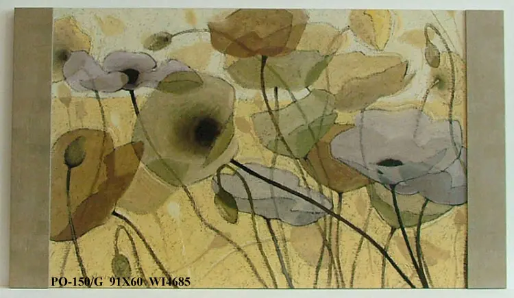 Obraz Maki w szarościach 91x60 cm
