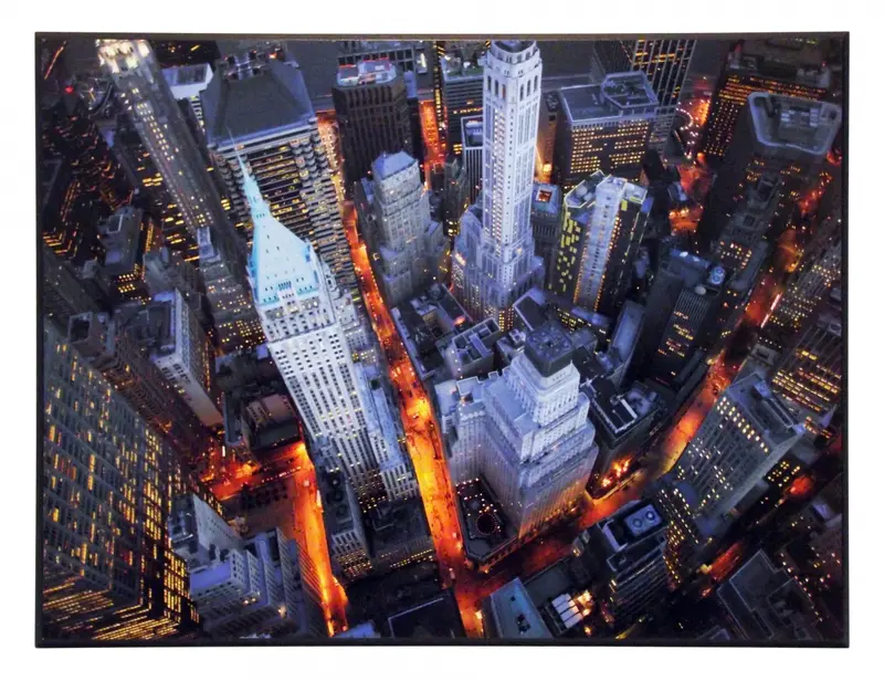 Obraz Manhattan z lotu ptaka 81x61 cm