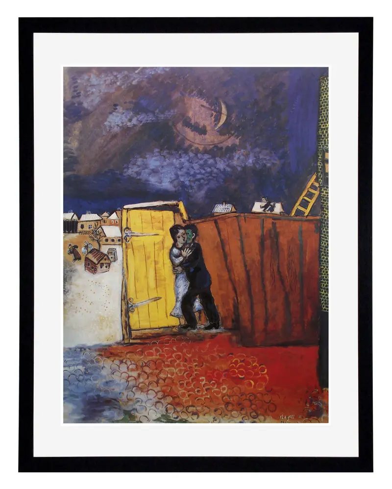 Obraz Marc Chagall, Światło księżyca w ramie 60x77 cm