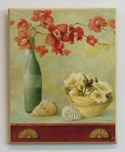Obraz Martwa natura z muszlami na płycie 41x51 cm