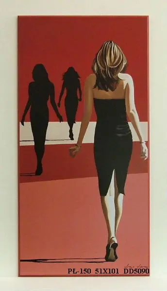 Obraz Modelki na wybiegu 51x101 cm