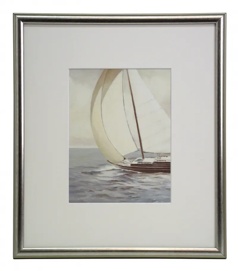 Obraz Morze, jacht 30x35 cm