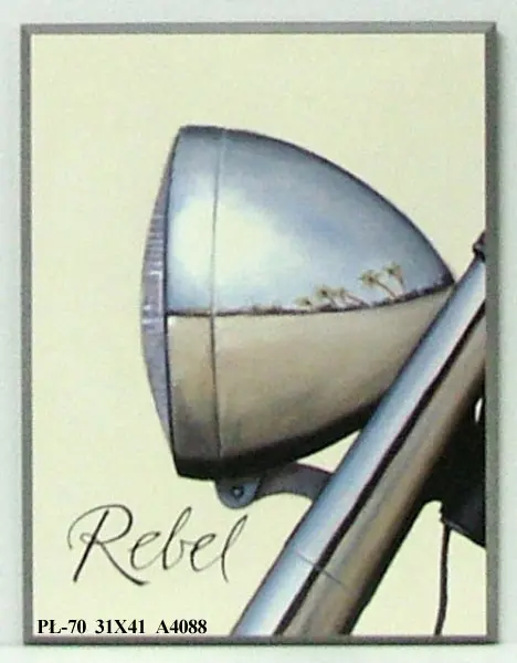 Obraz Motocykl, reflektor 31x41 cm