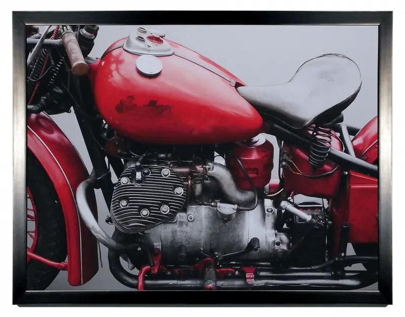 Obraz Motocykle Vintage, American motorbike, kolor 80x60 cm