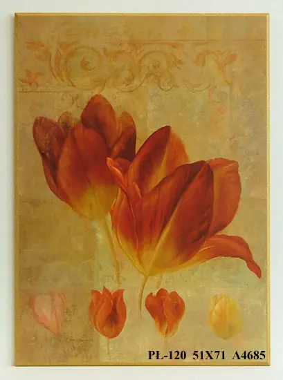 Obraz Ogniste tulipany 51x71 cm