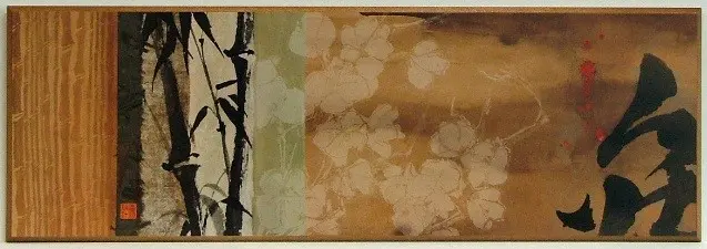 Obraz Orientalna kompozycja na płycie 93x32 cm