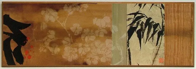 Obraz Orientalna kompozycja na płycie 93x32 cm