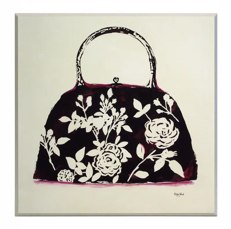 Obraz Orientalne kwiaty, torba 51x51 cm