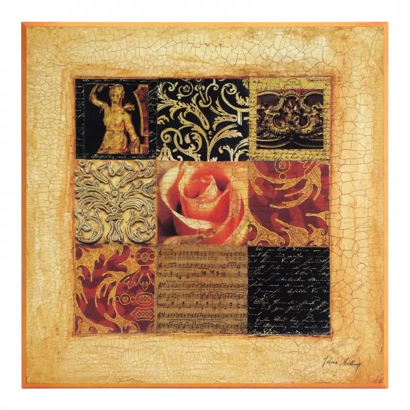 Obraz Ornamenty antyczne, kompozycja 51x51 cm