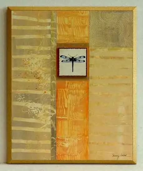 Obraz Owady, ważka 26x31 cm