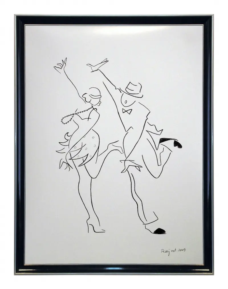 Obraz Para w tańcu 'Charleston' 45x60 cm
