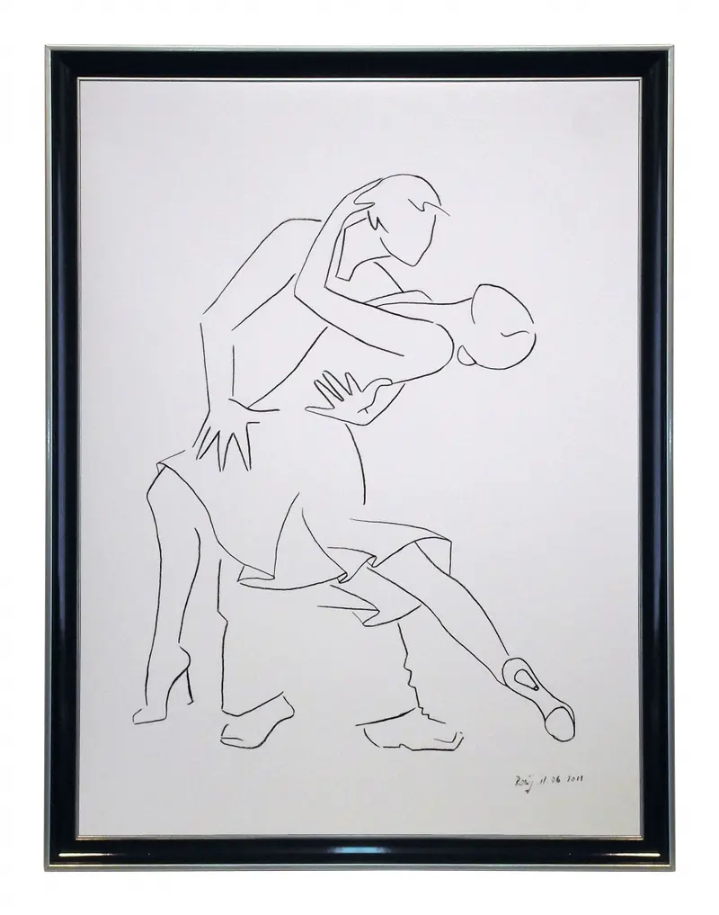 Obraz Para w tańcu 'Kriminal Tango' 45x60 cm