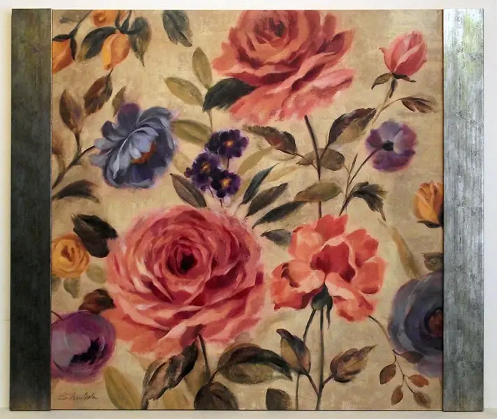 Obraz Pastelowa kwiatowa kompozycja 69x69 cm