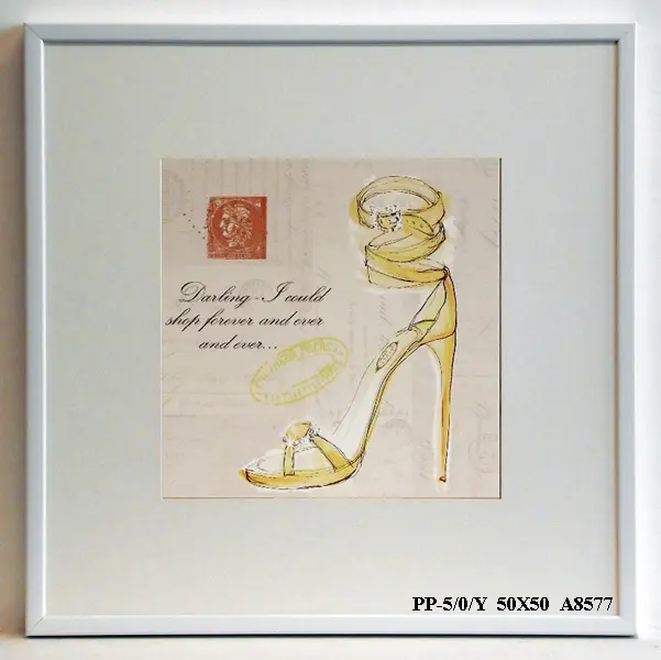 Obraz Pastelowe pantofelki 50x50 cm