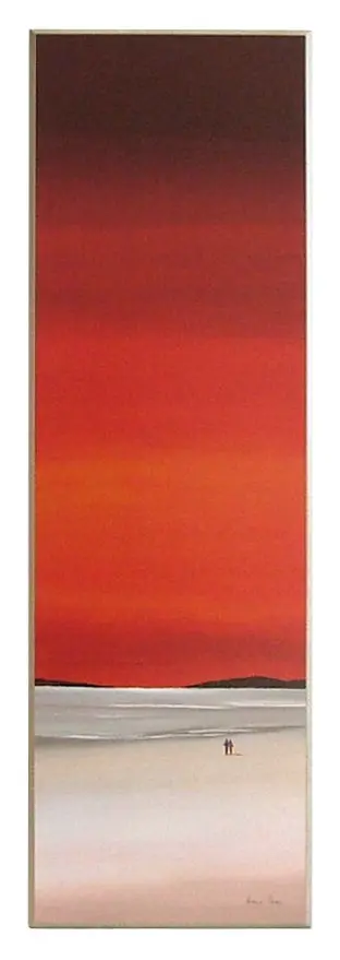 Obraz Plaża o zachodzie słońca 31x101 cm