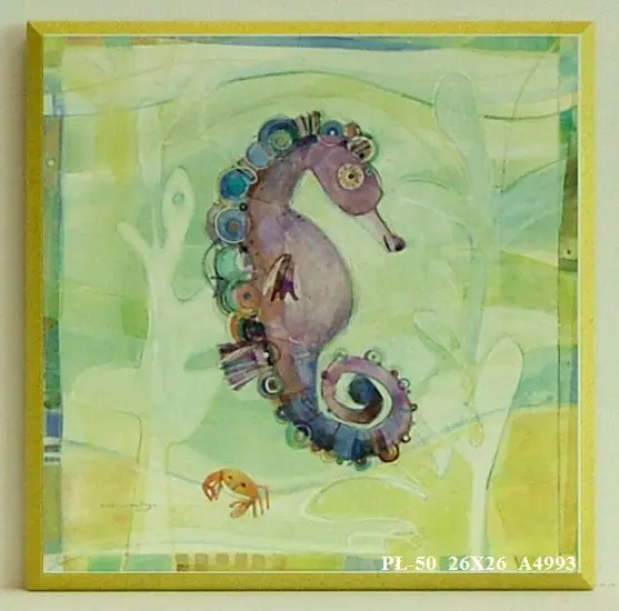 Obraz Podwodny świat, kolorowy konik morski 26x26 cm