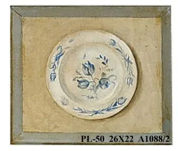 Obraz Porcelanowy talerzyk 26x22 cm