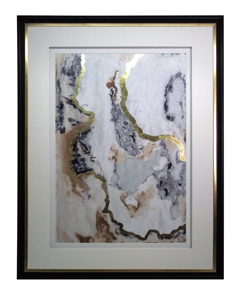 Obraz Przekrój kamienia I w ramie 85x115 cm