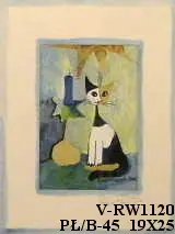 Obraz Rosina Wachtmeister, koty 19x25 cm