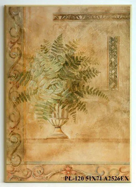 Obraz Roślina w antycznej donicy 51x71 cm