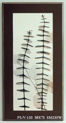 Obraz Roślina, X-Ray 38x73 cm