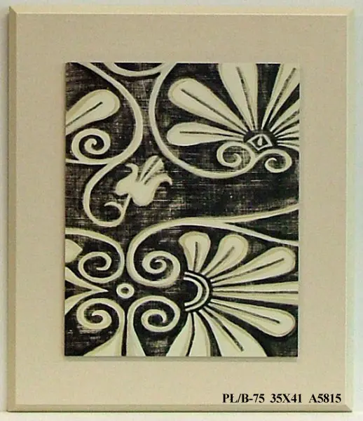 Obraz Roślinne ornamenty 35x41 cm