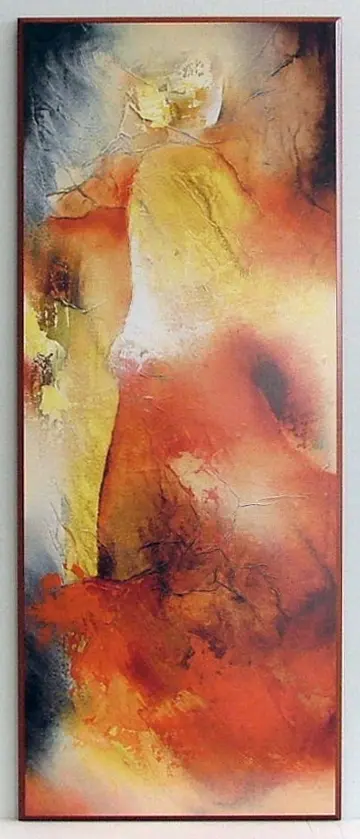 Obraz Rozmyta postać kobiety 36x91 cm