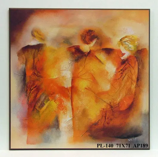 Obraz Rozmyte postacie 71x71 cm