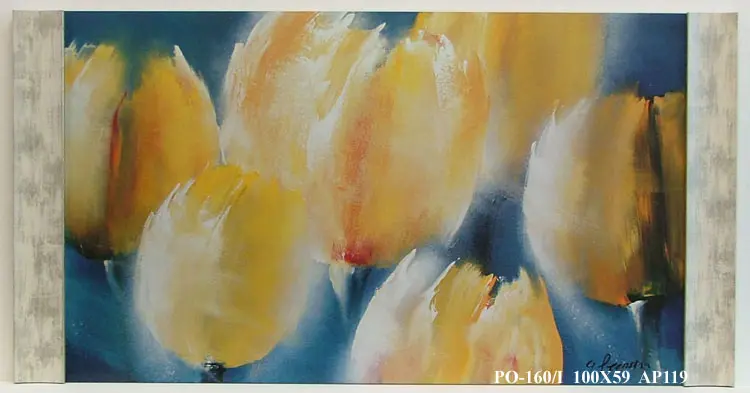 Obraz Rozmyte tulipany 100x59 cm