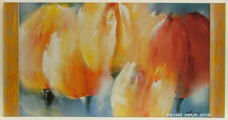 Obraz Rozmyte tulipany 100x59 cm
