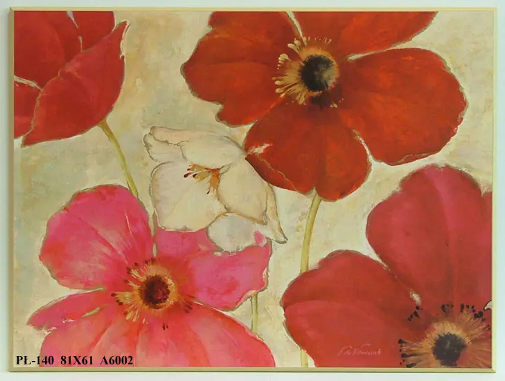 Obraz Różnobarwne maki 81x61 cm