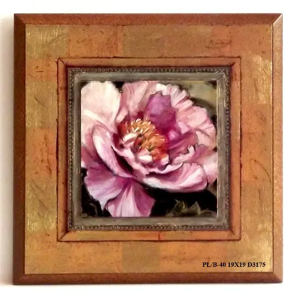 Obraz Różowy kwiat 19x19 cm