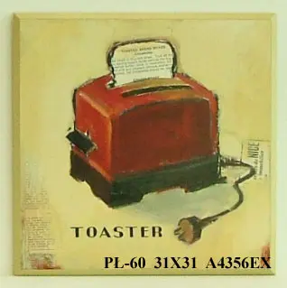 Obraz Rysunkowy toster 31x31 cm