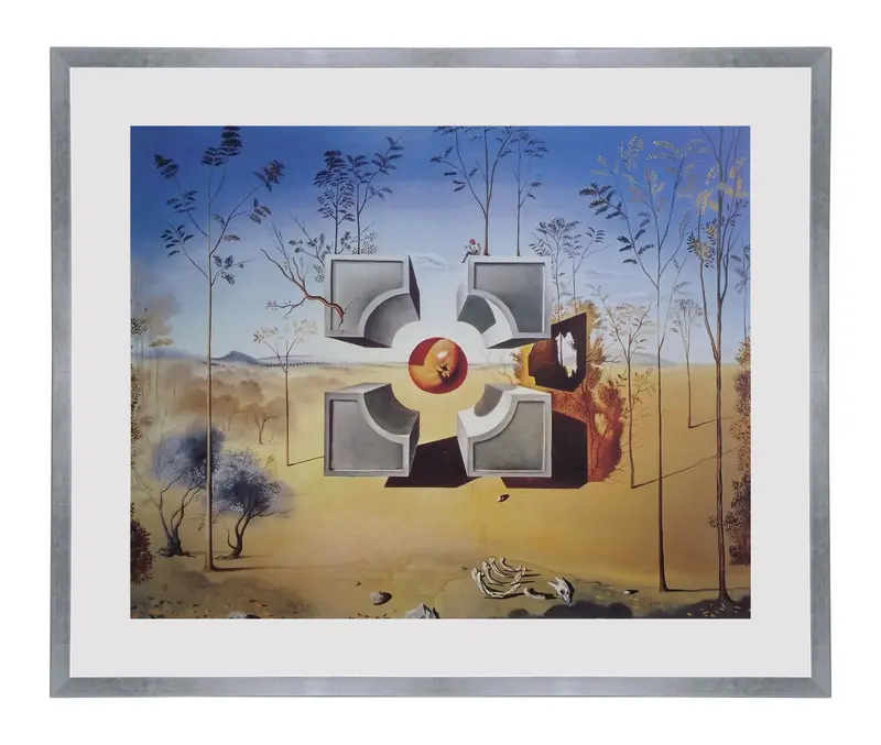 Obraz S. Dali, Corpus Hypercubus w ramie 72x62 cm