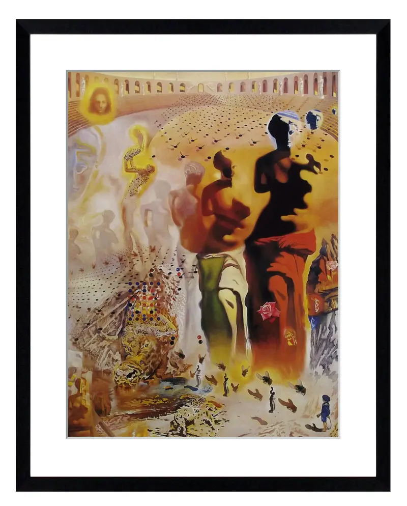 Obraz S. Dali, Halucynogenny torreador w ramie 59x74 cm