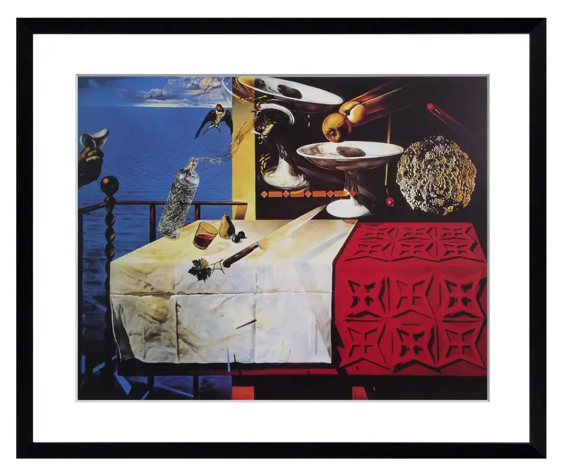 Obraz S. Dali, Żywa Martwa Natura, 1956 w ramie 76x62 cm