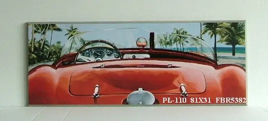 Obraz Samochód Ferrari, tył 81x31 cm