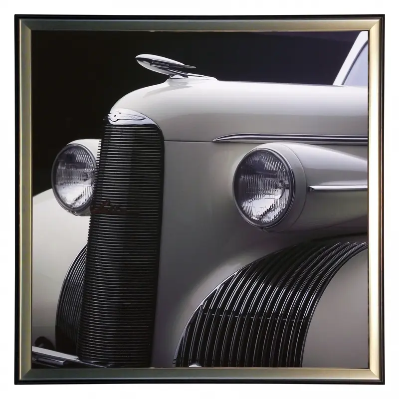 Obraz Samochód, grill, La Salle Cabriolet, 1939r. 70x70 cm w ramie drewnianej
