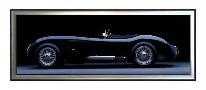 Obraz Samochód Jaguar C-Type, 1951r. 95x33 cm