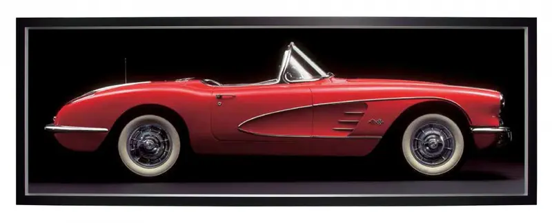 Obraz Samochód Vintage Corvette 180x60 cm