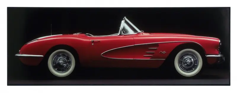 Obraz Samochód Vintage Corvette 96x34 cm
