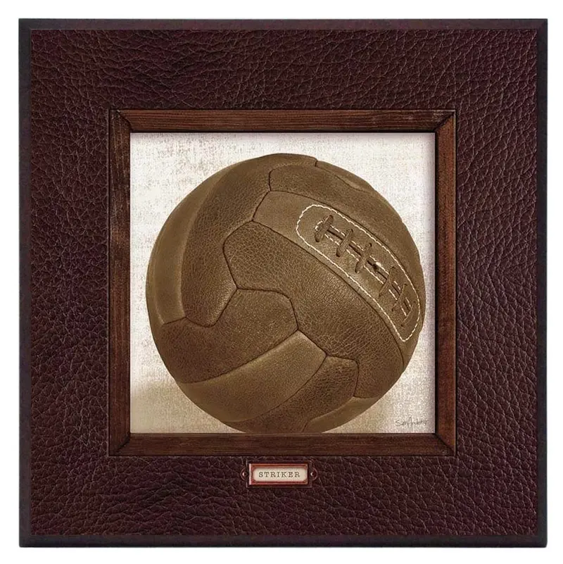 Obraz Sportowa kolekcja retro, piłka do siatkówki na płycie 31X31 cm z pogrubieniem