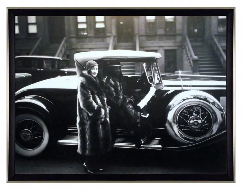 Obraz Stare fotografie, Para w Nowym Yorku, 1932 80x60 cm