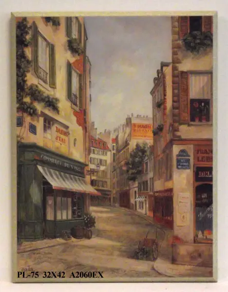 Obraz Starodawna francuska uliczka 32x42 cm