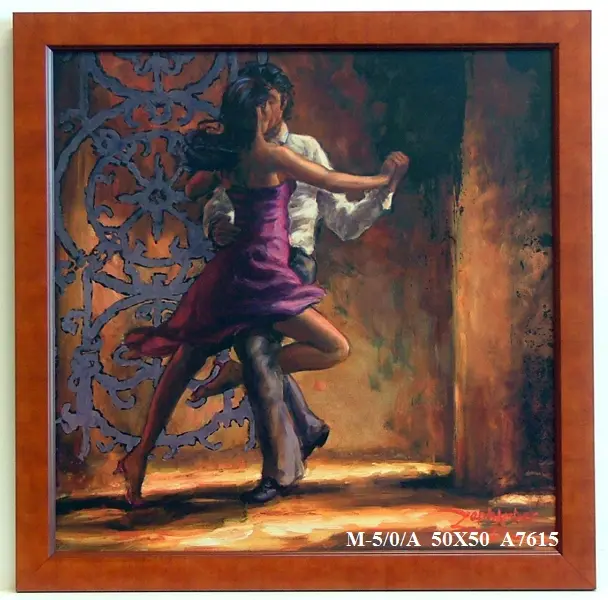 Obraz Tańcząca para 50x50 cm