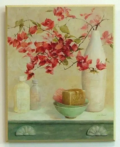 Obraz Toaletowa martwa natura na płycie 41x51 cm