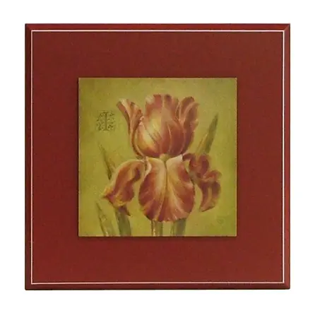 Obraz Tulipan w czerwieni 28x28 cm