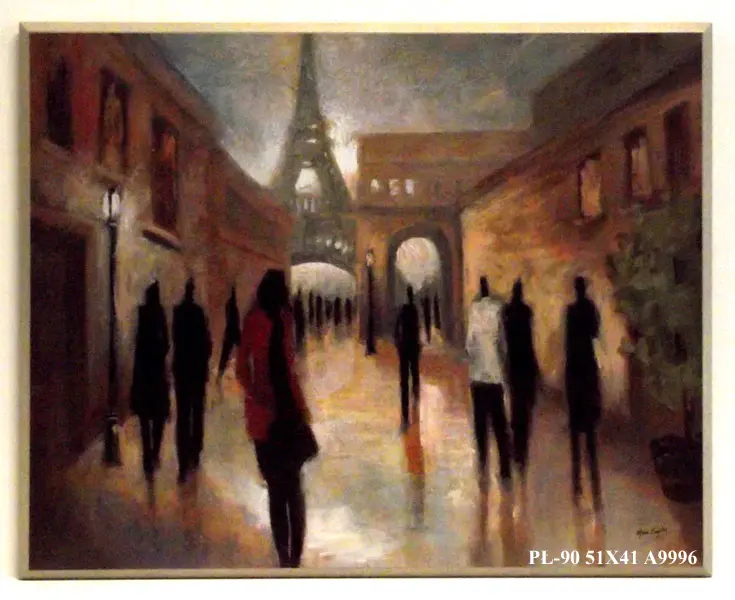 Obraz Ulice Paryża 51x41 cm