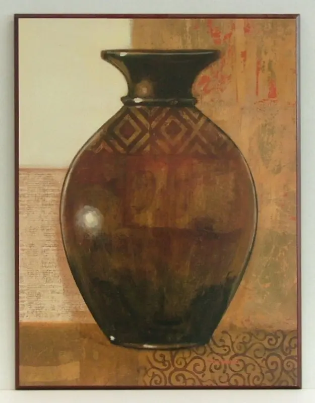 Obraz Waza w brązach 47x62 cm